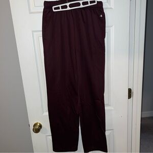 Men's Burgundy Joggers